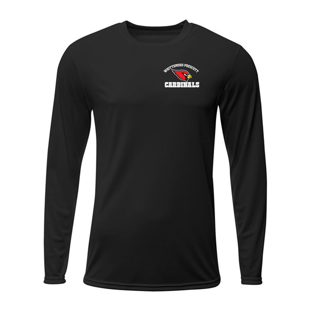 Cardinals Logo Long Sleeve Athletic Tee