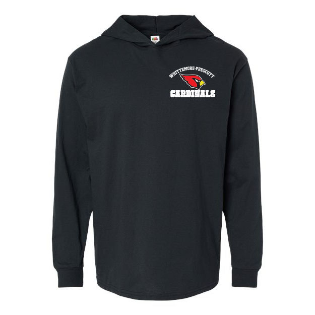 Cardinals Logo Long Sleeve Hooded Tee - Image 2