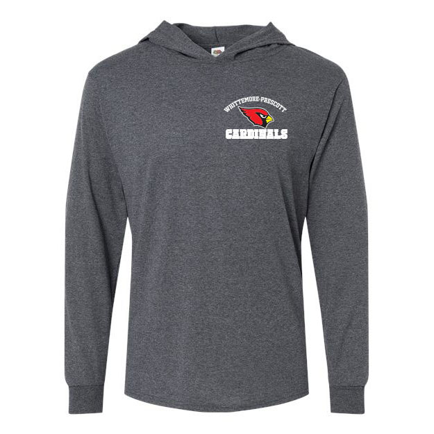Cardinals Logo Long Sleeve Hooded Tee