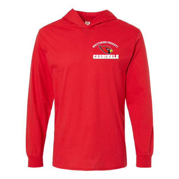 Cardinals Logo Long Sleeve Hooded Tee - Image 4