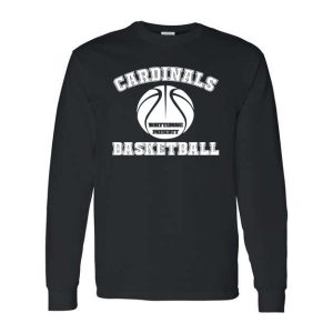 Cardinals Basketball Long Sleeve Tee