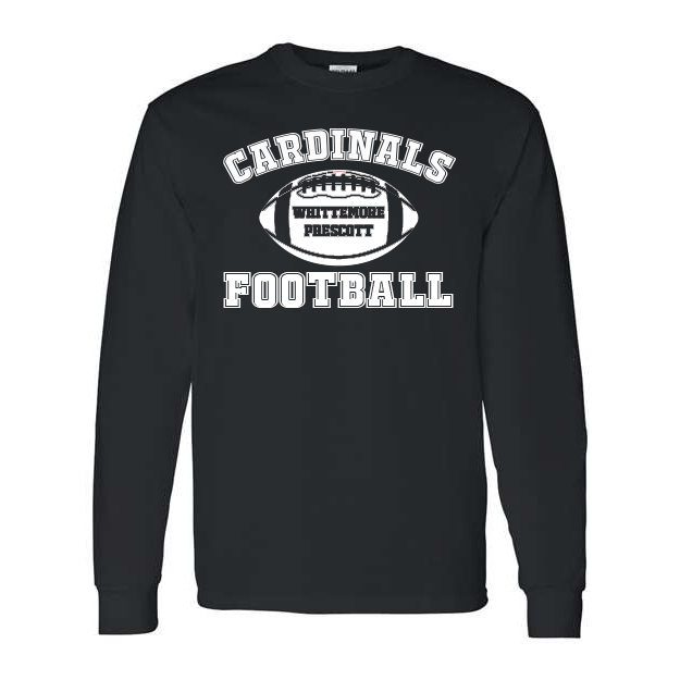 Cardinals Football Long Sleeve Tee - Image 2