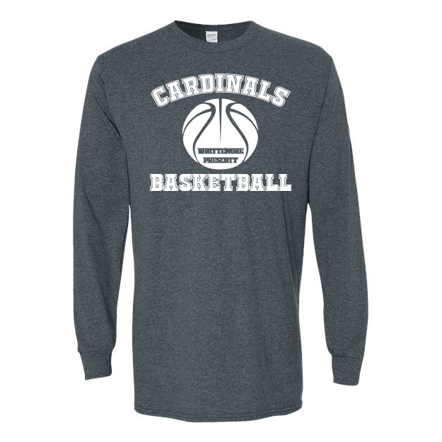 Cardinals Basketball Long Sleeve Tee - Image 4