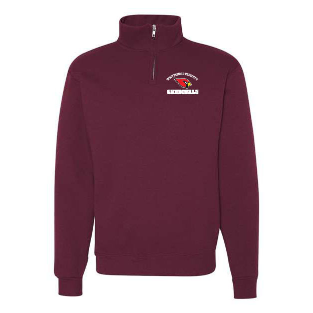 Cardinals Logo 1/4 Zip Fleece